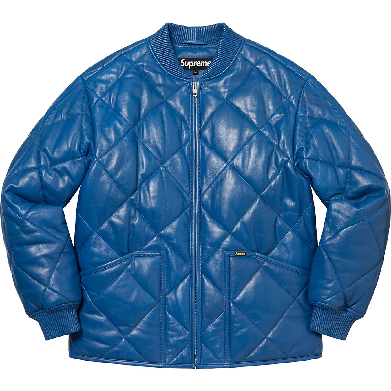 Quilted Leather Work Jacket view 6